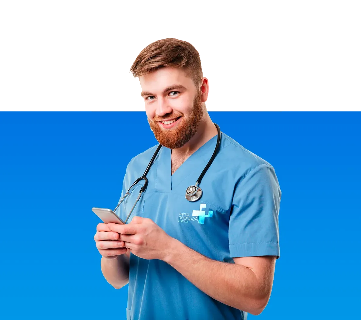 young woman with one finger up and white face-mask